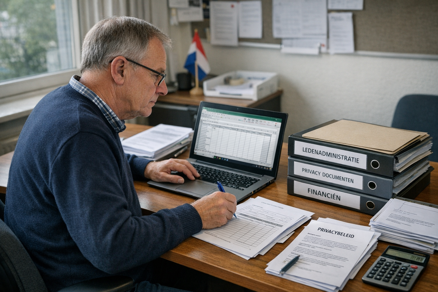 Ledenadministratie vereniging gegevens