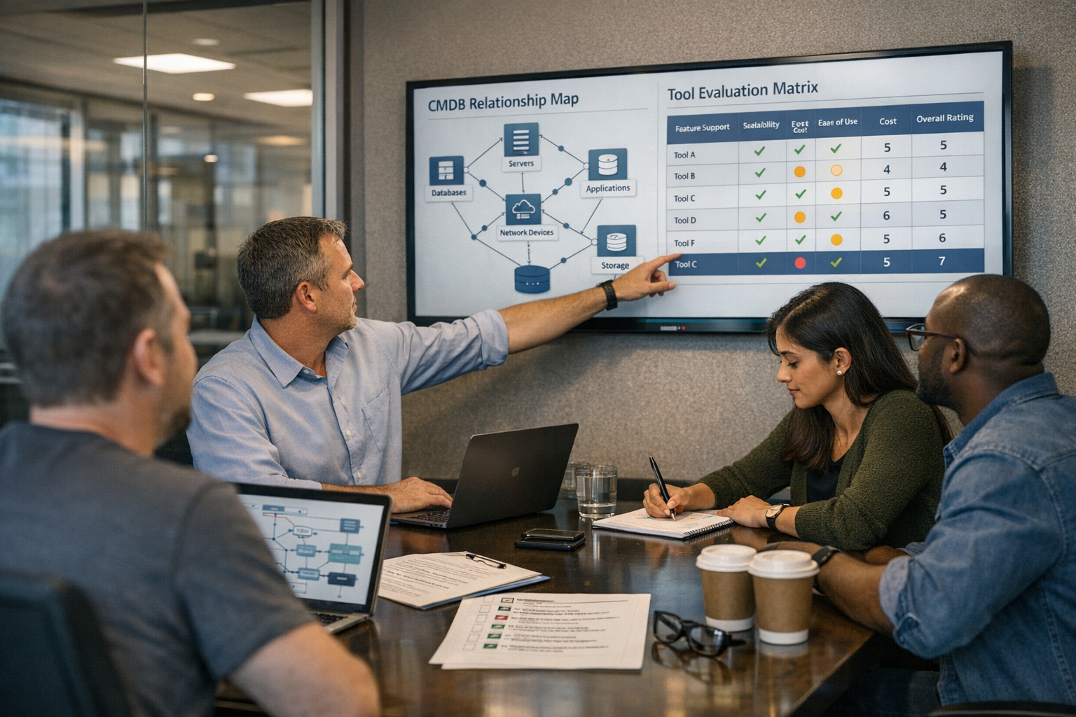 CMDB tool selectie criteria