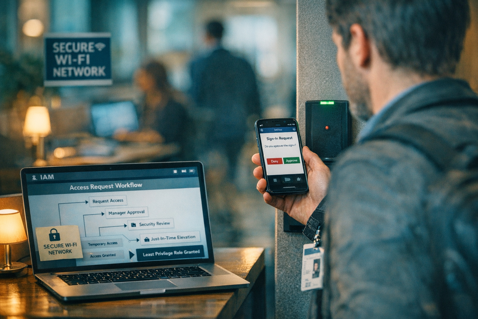 IAM security monitoring dashboard