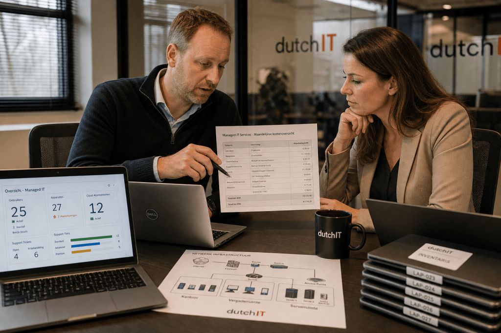 Wat kost volledig IT-beheer gemiddeld voor een MKB-bedrijf en welke factoren bepalen de prijs (gebruikers, devices, cloud,&nbsp;supportniveau)?