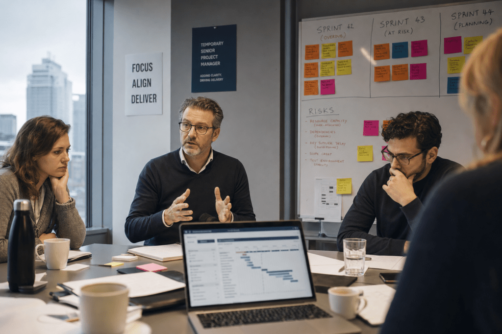 Wanneer is het verstandig om tijdelijk een projectmanager in te huren in plaats van een vaste aanstelling, en welke signalen wijzen&nbsp;daarop?