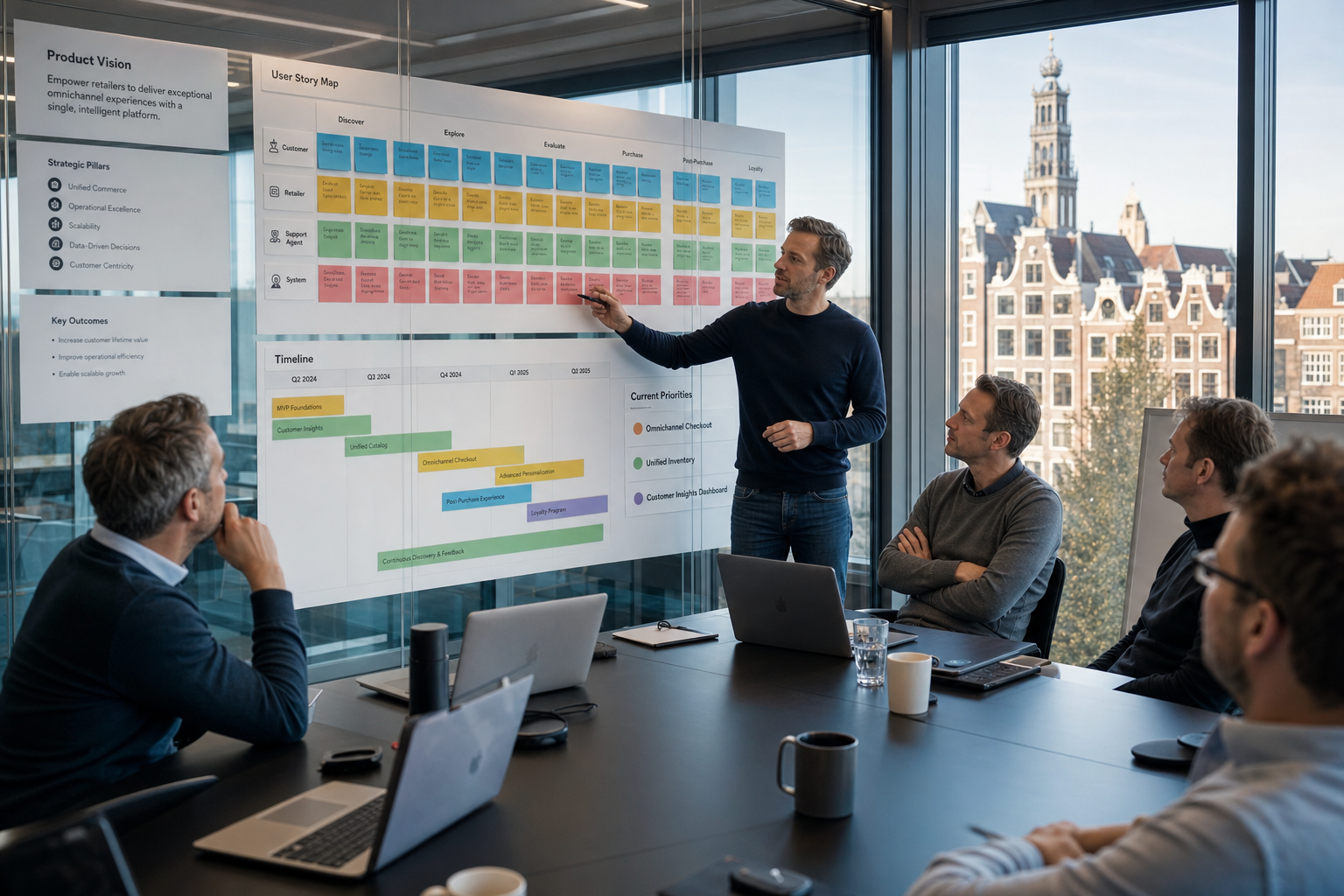 Interim product specialist alignment stakeholders